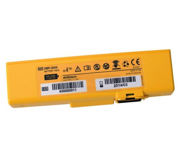 AED DefibTech Lifeline VIEW batterij-unit (voorheenDBP-2003)