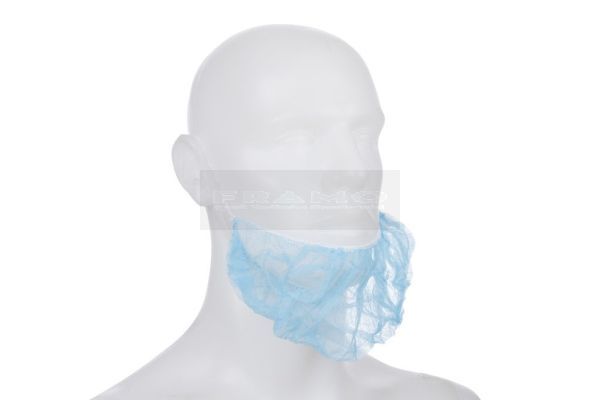 Disposable baardmasker doos à 100 stuks blauw