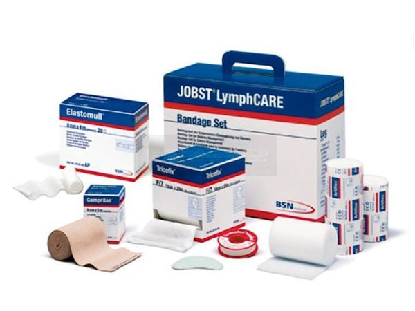 Jobst LymphCARE kit onderbeen complete set producten voor compressietherapie bij lymfoedeem