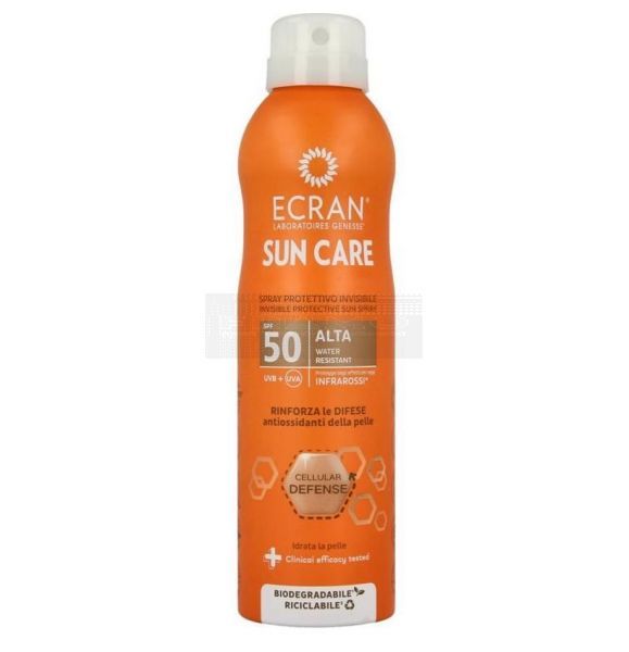 Ecran Sun Invisible carrot SPF50 spray à 250 ml