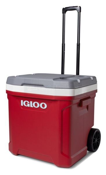 Igloo koelbox Latitude 60 roller / 56 liter rood