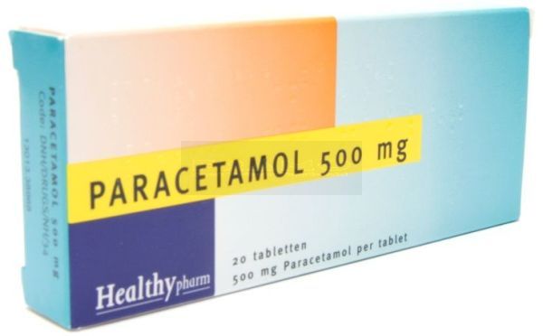 Paracetamol 500 mg à 20 stuks