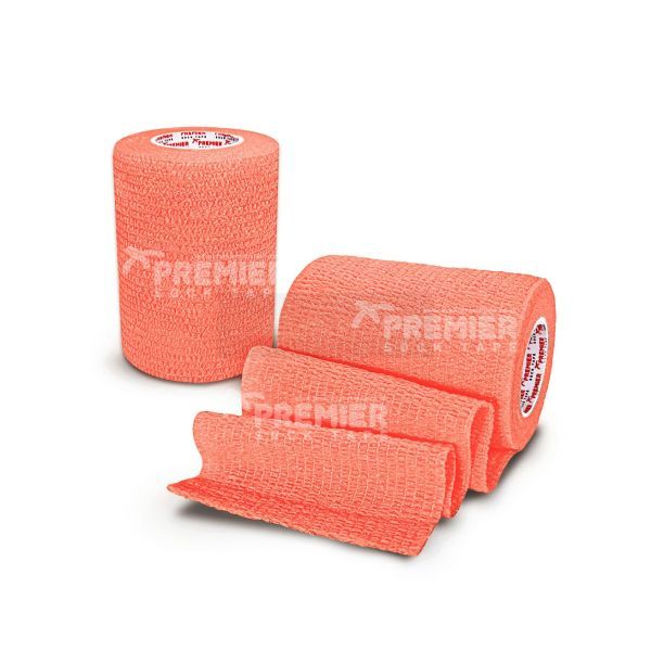 Premier socktape ProWrap sokkenbandage - kousenbandage 7,5 cm neon oranje