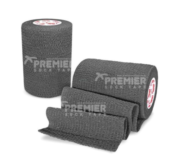 Premier socktape ProWrap sokkenbandage - kousenbandage 7,5 cm antraciet grijs