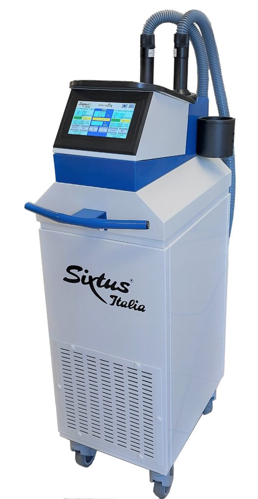 Voorbeeld van Sixtus Italia-apparatuur bij deze techniek